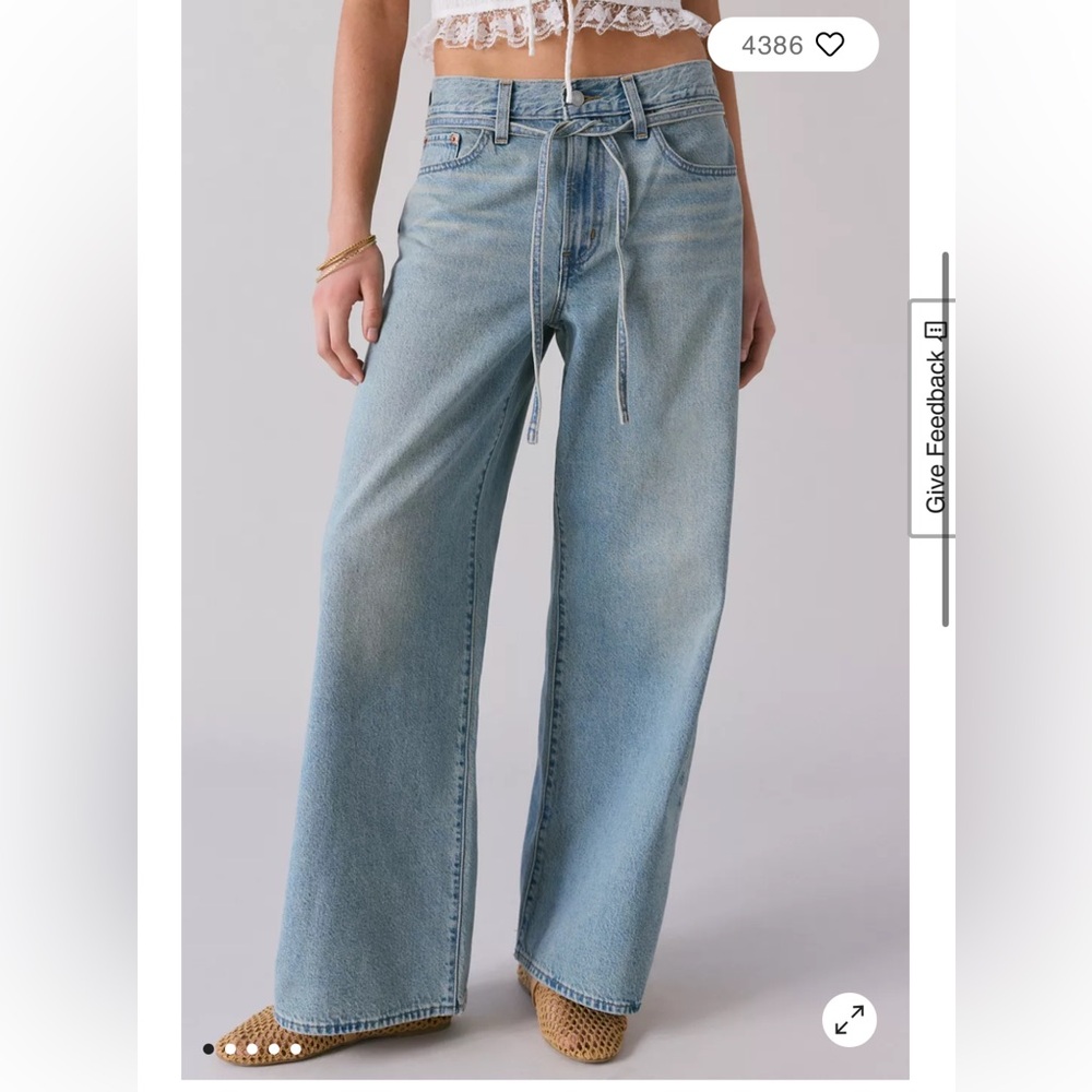 NWOT Levi’s XL Straight Wide-Leg Jeans